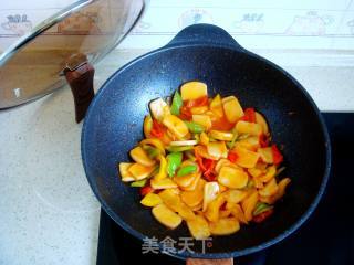 茄汁炒年糕的做法大全家常
