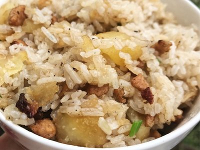土豆糯米饭