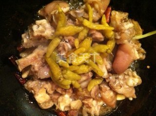 泡椒猪蹄的制作方法