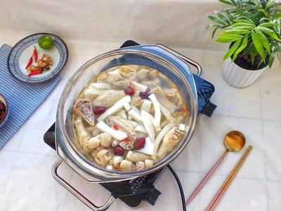 火锅椰子鸡制作方法