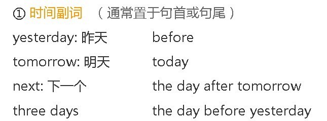 before放句尾
