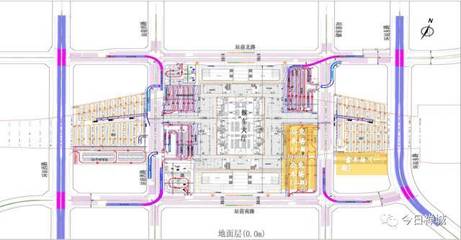 广州南站平面图