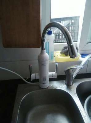 厨房装热水器