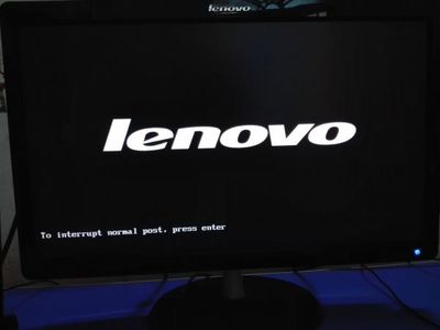 电脑开机出现lenovo