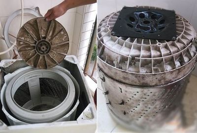 双缸洗衣机甩干桶拆卸