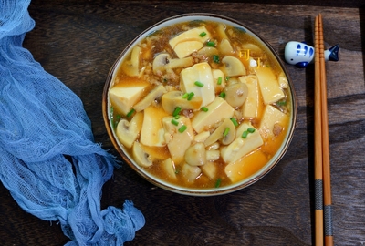 白菜豆腐蘑菇做法大全家常
