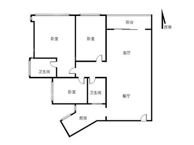 厨房在房屋西南