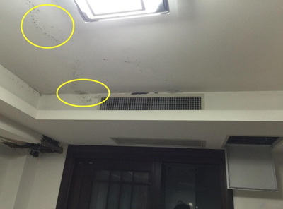 挂式空调出风口漏水