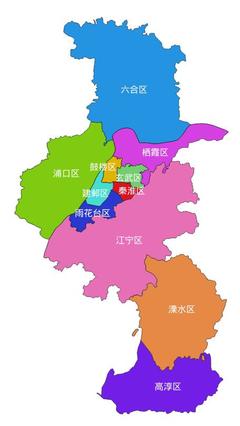南京几个区几个县