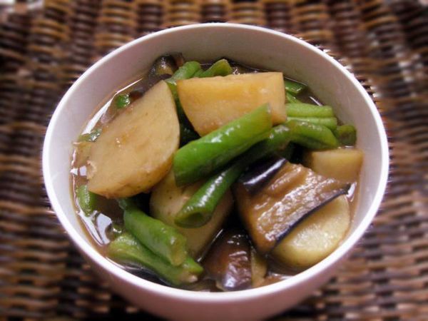 茄子炖芸豆的做法大全家常