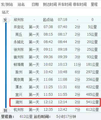 湖州高铁站停车费