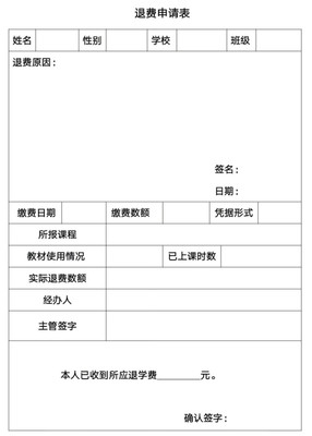 退学证明怎么写