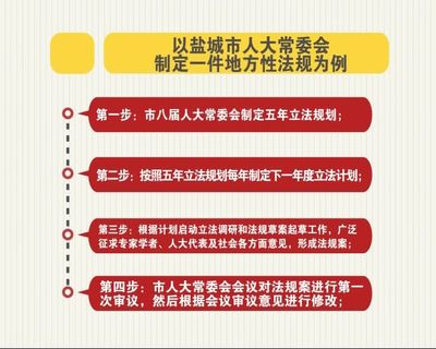 法律制定的程序