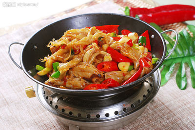 干锅鸭脚的制作方法