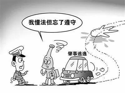 造成交通事故后逃逸尚不构成犯罪的