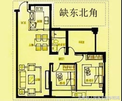 缺东北角的房子对什么不好