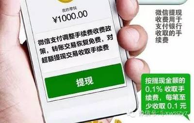 微信手续费续费是多少钱,2万的微信提现费是多少