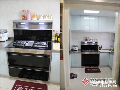 开放式无烟厨房