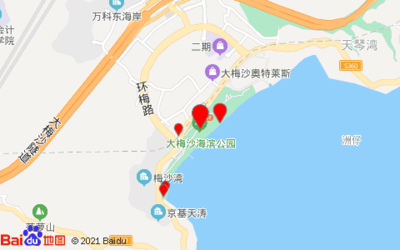 盐田地图