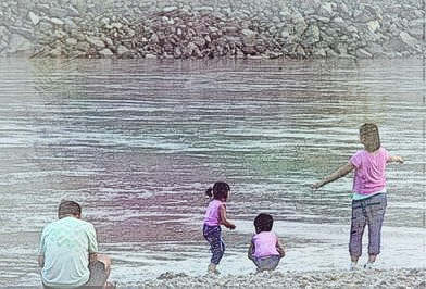 梦见别人被水冲走