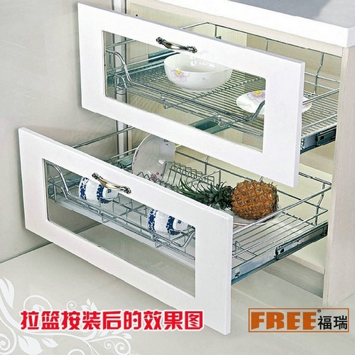 厨房抽屉拉篮尺寸300