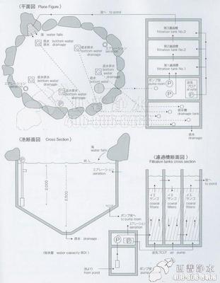 锦鲤色彩平面设计图纸大