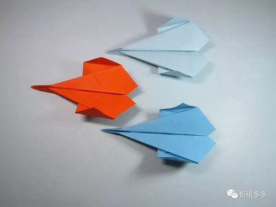 纸飞机手工折纸简单的怎么做