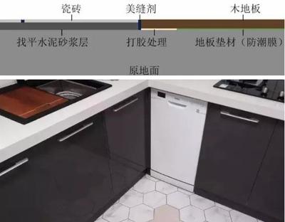 木地板反面是瓷砖的