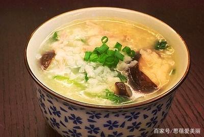 菠菜猪血粥的做法大全家常