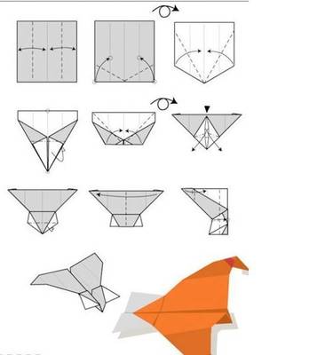 制作纸飞机的方法和步骤