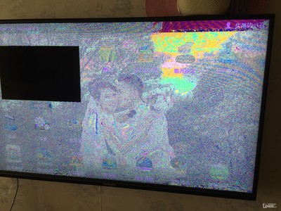电脑 链接 电视 花屏