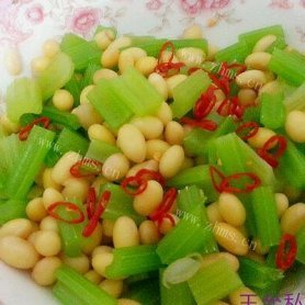 黄豆西芹的做法大全家常菜