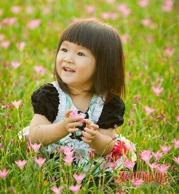 两岁女童发型