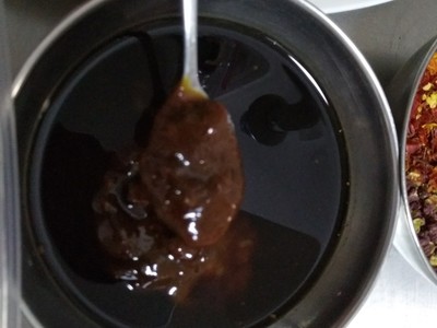 羊蝎子酱的制作方法