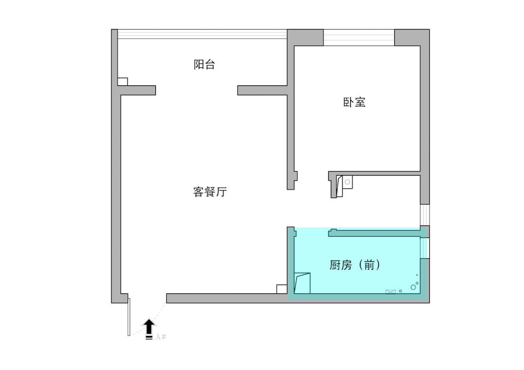 两室装修设计图