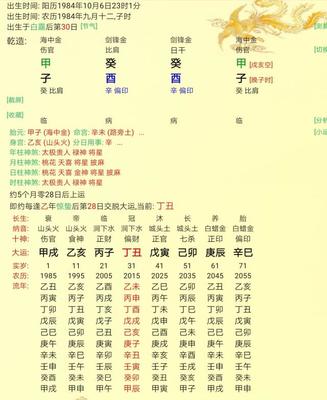 八字计算方法