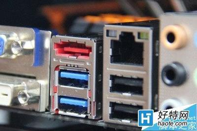 电脑后面板接口