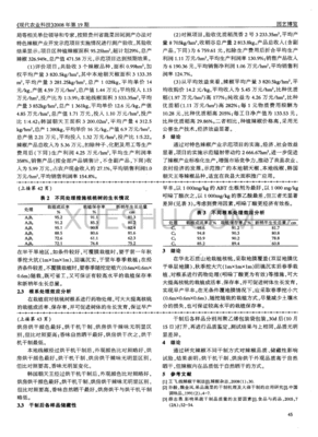 农业产业效益分析怎么写