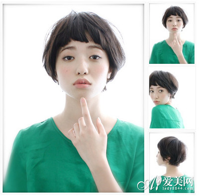 短发发色吧