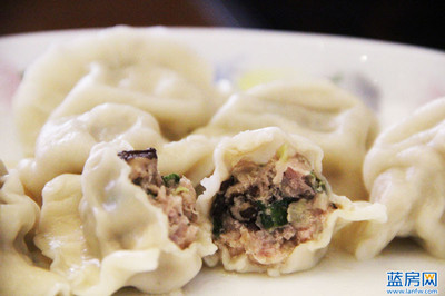 香菇螺肉水饺