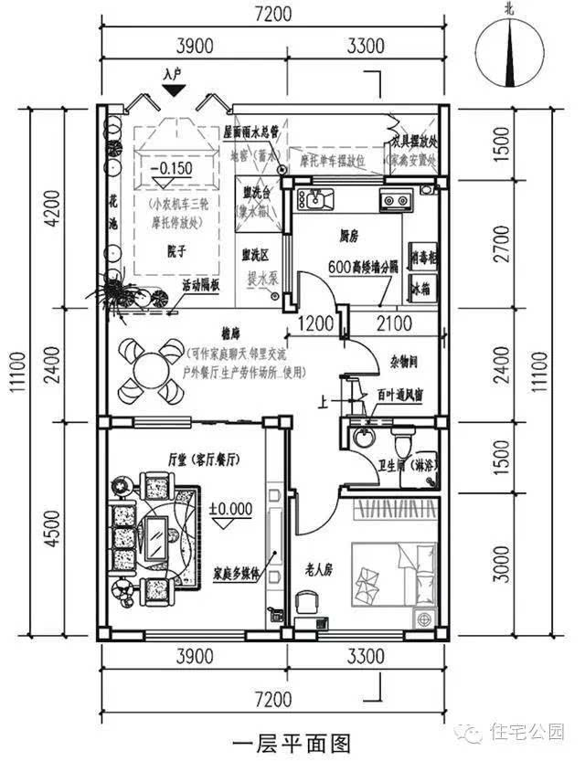 车库布置平面设计图纸,带