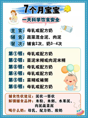 14个宝宝一天饮食安排