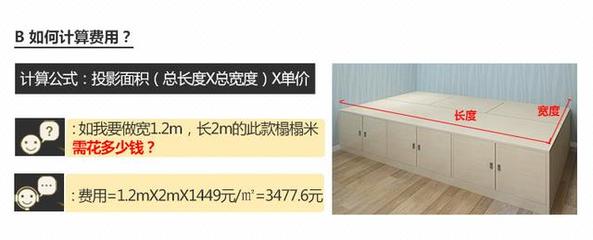 衣柜投影面积计算公式