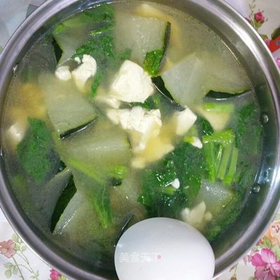 豆腐芥菜汤