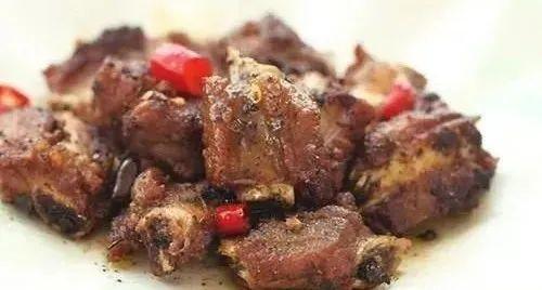 干边排骨的制作方法