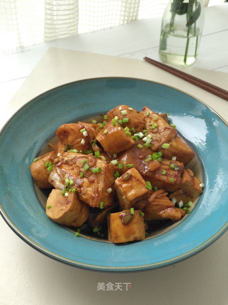鱼块烧豆腐
