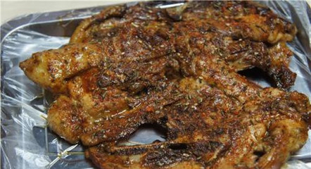 电烤鸡架的制作方法