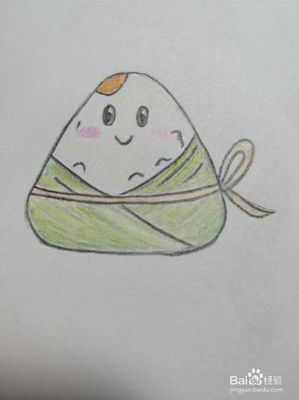 好看的粽子怎么画