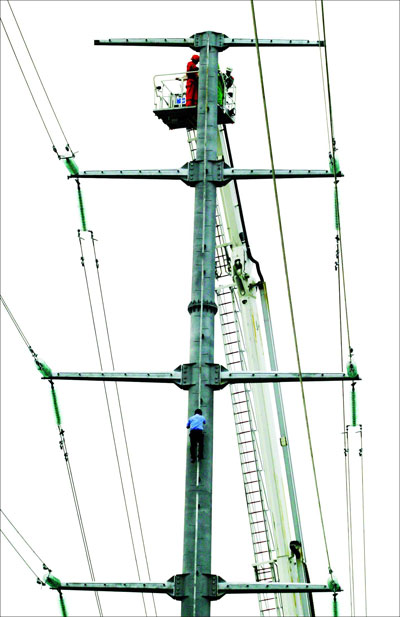 架空输电线基础防护工程