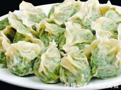 青菜香菇鸡蛋馅饺子